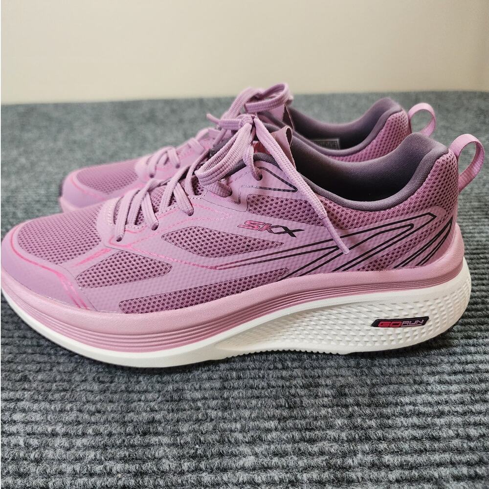 Skechers Womens Size 8.5 GoRun Elevate 2.0 Allaire SKX Pink Sneakers Air Cooled - Picture 8 of 12